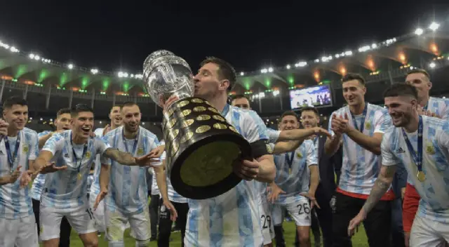 Lionel Messi campeón de América
