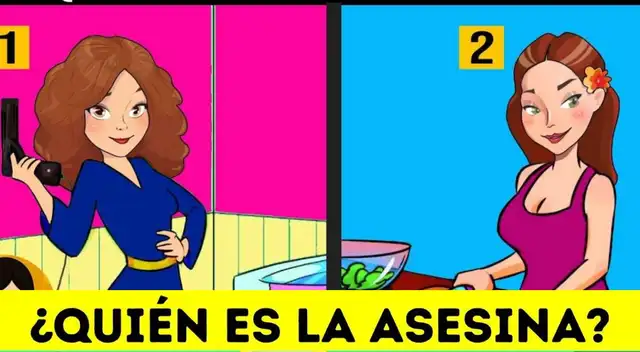 ¿Quién fue la verdadera culpable del asesinato? Tendrás solo 8 segundos para identificarla