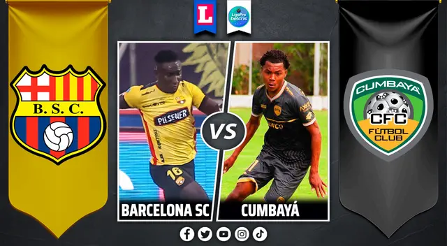 Barcelona visita a Cumbayá por la Liga Pro de Ecuador