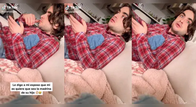 TikTok: Le hace broma pesada a su esposo y su reacción se hace viral