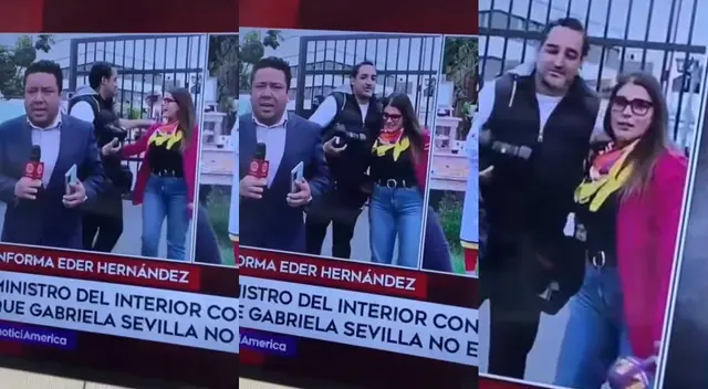 Reportera que aceptó cigarro con un 'ya pues', vuelve a cometer 'blooper' en plena transmisión