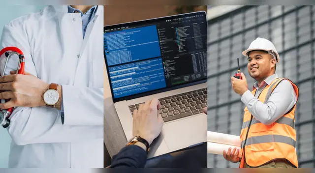 Las 10 carreras mejores pagadas del Perú Las 10 carreras mejores pagadas del Perú