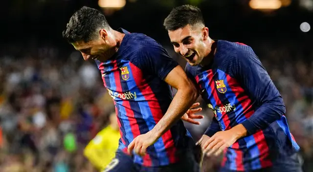 Barcelona: Lewandowski y Ferrán Torres Barcelona: Lewandowski y Ferrán Torres
