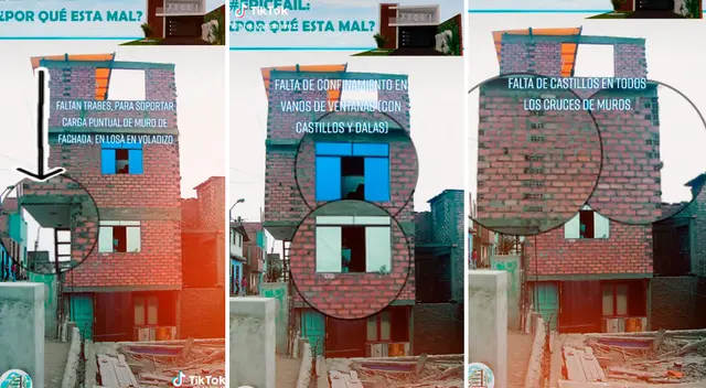 Hizo los cuatro pisos de la peor manera y la casa es una bomba de tiempo. Hizo los cuatro pisos de la peor manera y la casa es una bomba de tiempo.
