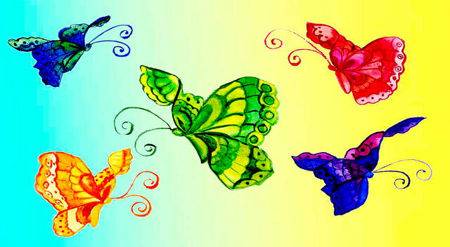 Elige una mariposa y conoce si sabes perdonar con facilidad o no. Elige una mariposa y conoce si sabes perdonar con facilidad o no.