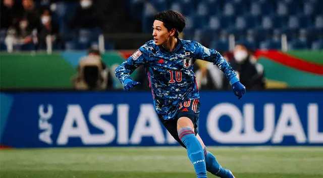 Japón: Takumi Minamino, número 10 y figura del cuadro asiático con 17 goles Japón: Takumi Minamino, número 10 y figura del cuadro asiático con 17 goles