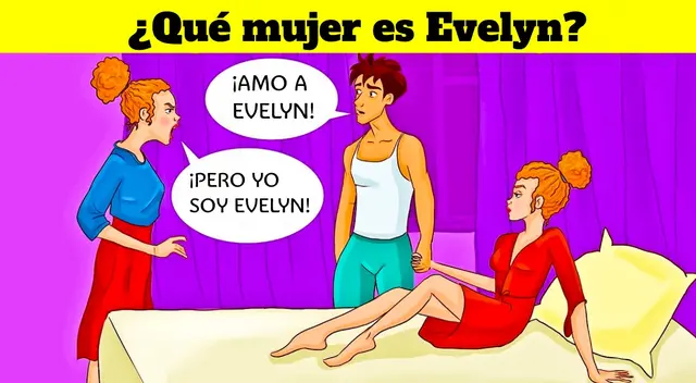 ¿Qué mujer es Evelyn? Delata a la impostora y demuestra que eres el CRACK de los acertijos ¿Qué mujer es Evelyn? Delata a la impostora y demuestra que eres el CRACK de los acertijos