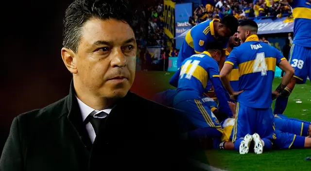 Marcelo Gallardo le dio el título a Boca Juniors Marcelo Gallardo le dio el título a Boca Juniors