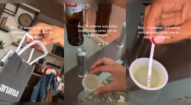 TikTok: Le regalan un test de embarazo como broma y se entera que va a ser mamá