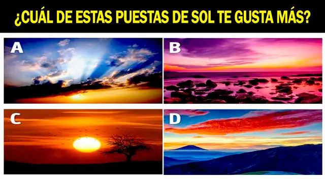 Descubre si tu ex merece una segunda oportunidad, según la opción que elijas. Descubre si tu ex merece una segunda oportunidad, según la opción que elijas.
