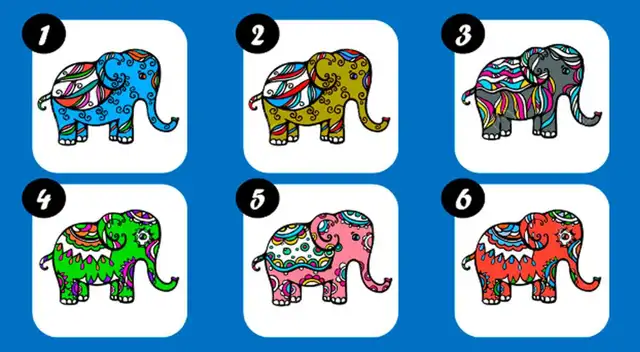Test de personalidad: Escoge un elefante y descubre cómo te irá en el futuro