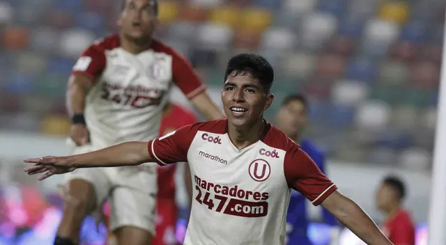 Piero Quispe anotó doblete en victoria de Universitario