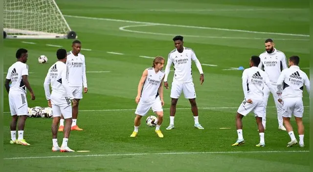 Real Madrid entrenamiento