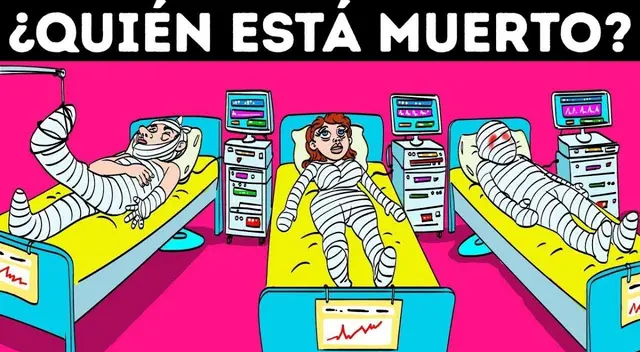 ¿Quién está muerto? Atrévete a resolver este acertijo, el 97% de personas fallaron ¿Quién está muerto? Atrévete a resolver este acertijo, el 97% de personas fallaron