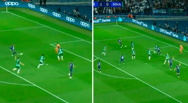Mbappé y Neymar anotaron el segundo y tercer gol del PSG contra el Maccabi Haifa