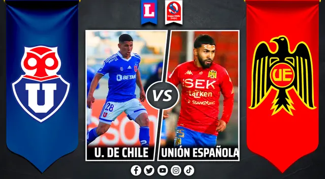 U. de Chile vs. Unión Española juegan este miércoles 26 de octubre