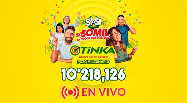 La Tinka, 26 de octubre: a qué hora se juega y cómo ver los resultados La Tinka, 26 de octubre: a qué hora se juega y cómo ver los resultados