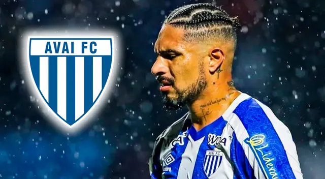 Paolo Guerrero no fue convocado por Avaí en el partido ante Cuiabá