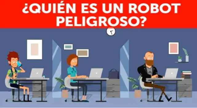 ¿Quién es un robot peligroso? Conviértete en parte del FBI e intenta resolver este acertijo ¿Quién es un robot peligroso? Conviértete en parte del FBI e intenta resolver este acertijo