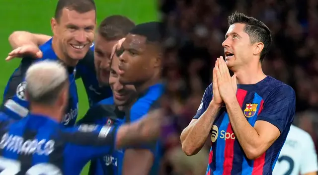 Inter gana a Viktoria Plzen y manda a Barcelona a Europa League