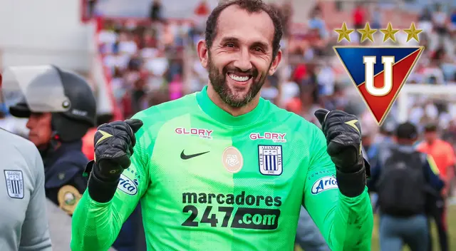 Hernán Barcos y el día que fue arquero en Liga de Quito Hernán Barcos y el día que fue arquero en Liga de Quito