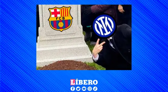 Inter fue el responsable directo de la eliminación del equipo catalán Inter fue el responsable directo de la eliminación del equipo catalán
