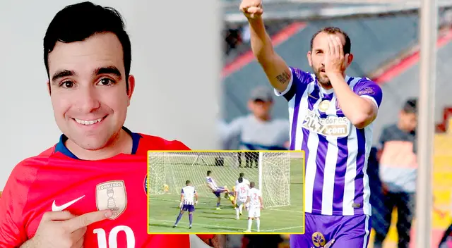 ¡No entró!, indica chileno ante el gol del triunfo de Alianza Lima vs. Ayacucho.