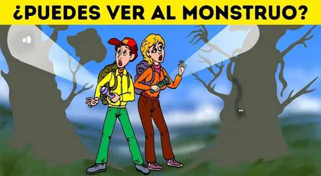 ¿Dónde está el monstruo? Solo el 5% de personas lograron superar este reto nivel EXTREMO ¿Dónde está el monstruo? Solo el 5% de personas lograron superar este reto nivel EXTREMO