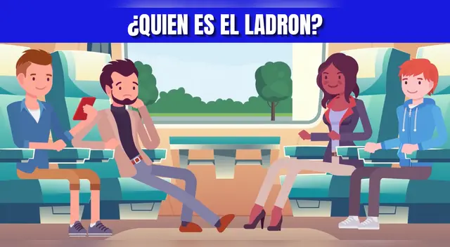 Acertijo Visual EXTREMO: Identifica al ladrón en 6 segundos Acertijo Visual EXTREMO: Identifica al ladrón en 6 segundos