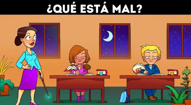 Solo tienes 8 segundos para encontrar el error del reto visual. Solo tienes 8 segundos para encontrar el error del reto visual.