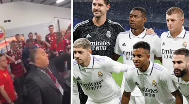 Flamengo dedica cánticos al Real Madrid con miras al Mundial de Clubes Flamengo dedica cánticos al Real Madrid con miras al Mundial de Clubes
