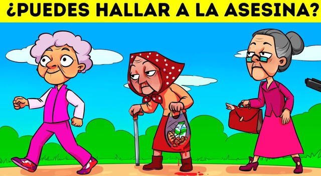 ¿Qué abuela es la asesina? responde en 8 segundos. | Fuente: acertijo en 7 segundos.