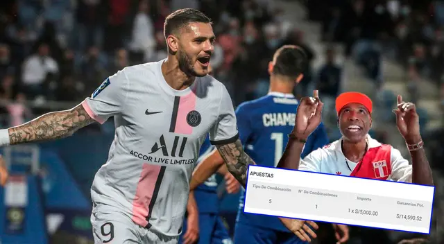 Apostó 5000 soles al triunfo del PSG de Messi y logró ganar una 'fortuna' en minutos