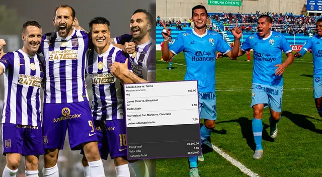 Peruano apuesta su último sol a favor de Alianza Lima, pero no logrará cobrar millonario premio. Peruano apuesta su último sol a favor de Alianza Lima, pero no logrará cobrar millonario premio.