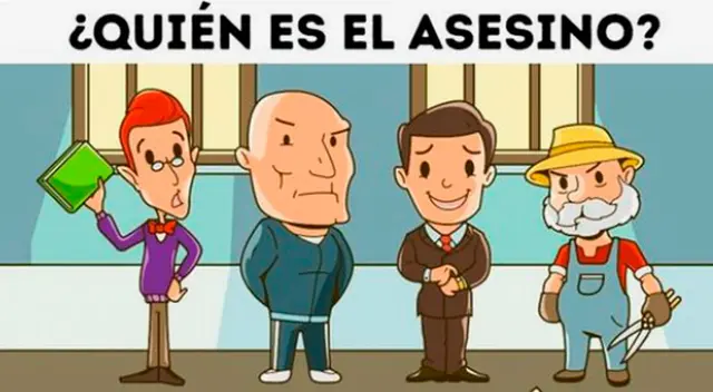 ¿Quién es el asesino? Descifra este acertijo visual INSÓLITO; más del 90% se equivocó ¿Quién es el asesino? Descifra este acertijo visual INSÓLITO; más del 90% se equivocó