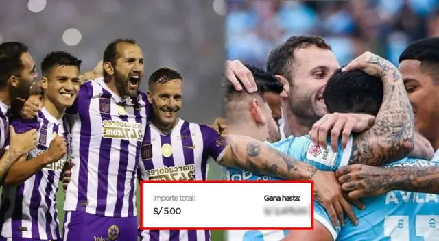 Hincha espera llevarse billetón tras el triunfo de Alianza Lima y Sporting Cristal Hincha espera llevarse billetón tras el triunfo de Alianza Lima y Sporting Cristal