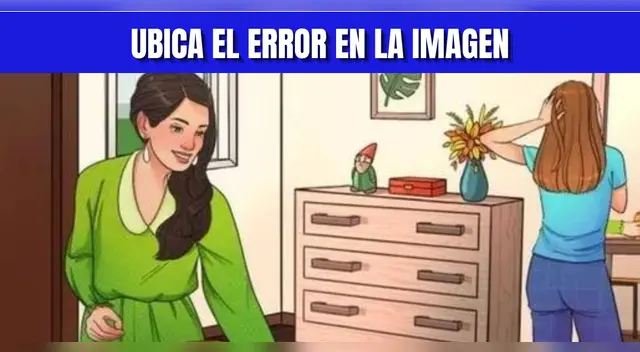 Reto Visual EXTREMO: Ubica el error en la imagen en 9 segundos Reto Visual EXTREMO: Ubica el error en la imagen en 9 segundos