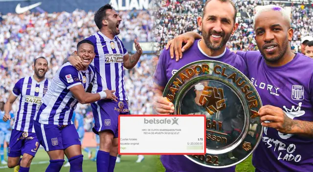 Hincha de Alianza Lima podrá cobrar más de 30 mil soles en solo un día. Hincha de Alianza Lima podrá cobrar más de 30 mil soles en solo un día.