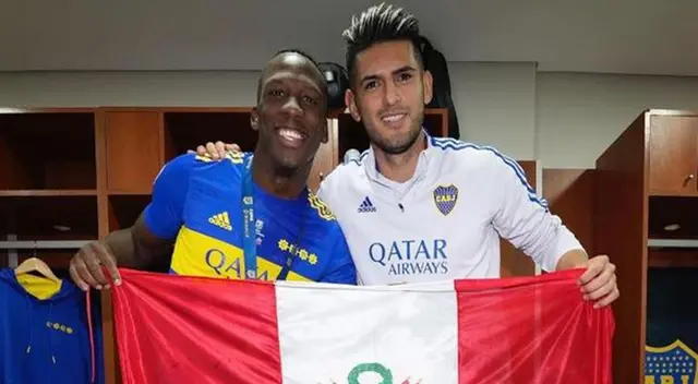 Zambrano y Advíncula suman tres títulos juntos en Boca Juniors.