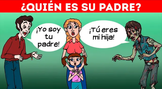 Descubre quién es el padre en tiempo récord. Descubre quién es el padre en tiempo récord.