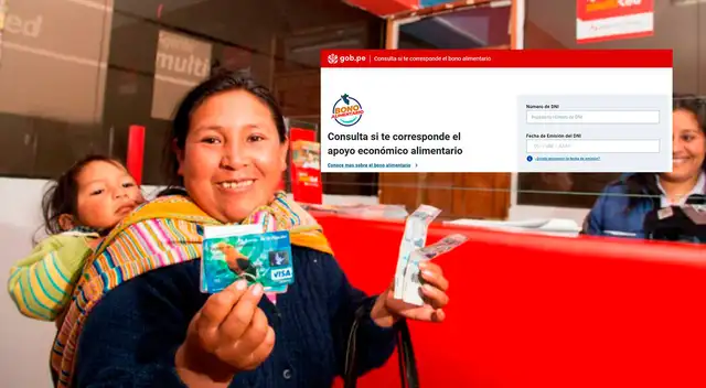 Bono Alimentario: link oficial para saber si eres beneficiarios de los S/270 Bono Alimentario: link oficial para saber si eres beneficiarios de los S/270