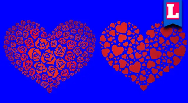 El corazón que escojas del test de personalidad revelará si eres una persona fiel