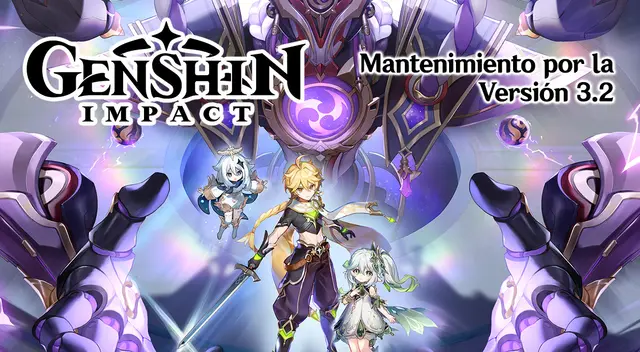 Genshin Impact Versión 3.2: hora del mantenimiento de servidores en Latinoamérica