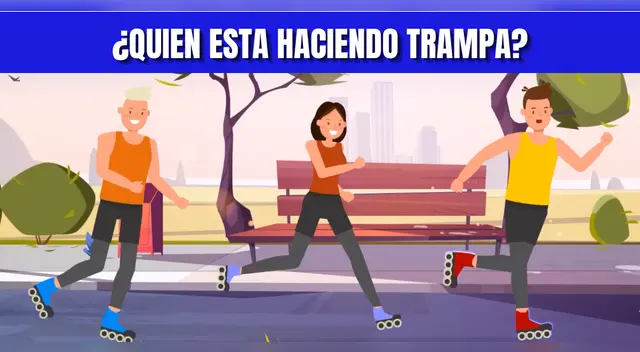 Acertijo visual EXTREMO: Descubre quién es el tramposo en 3 segundos Acertijo visual EXTREMO: Descubre quién es el tramposo en 3 segundos