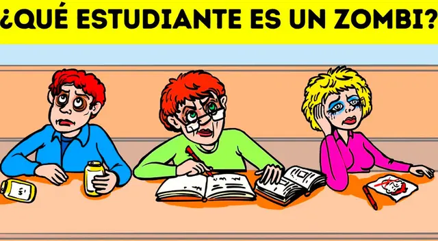 ¿Quién es un zombi? Solo un genio podrá descubrirlo ¿Quién es un zombi? Solo un genio podrá descubrirlo
