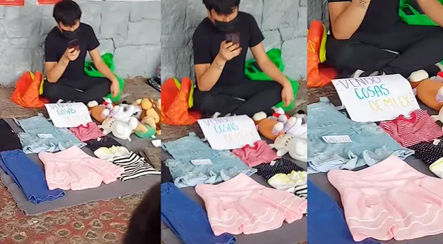 ¡100% emprendedor! Joven decide vender la ropa de su ex pareja. ¡100% emprendedor! Joven decide vender la ropa de su ex pareja.