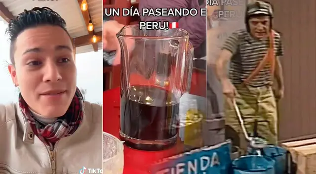 Mexicano va a cevichería y dice que la chicha "parece agua de Jamaica, pero no es" Mexicano va a cevichería y dice que la chicha "parece agua de Jamaica, pero no es"