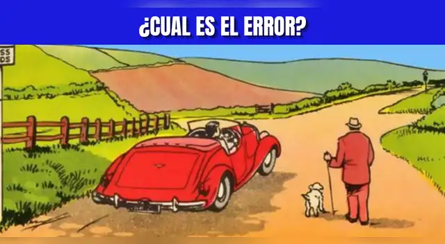 Reto visual EXTREMO: Halla el error de la imagen en 8 segundos