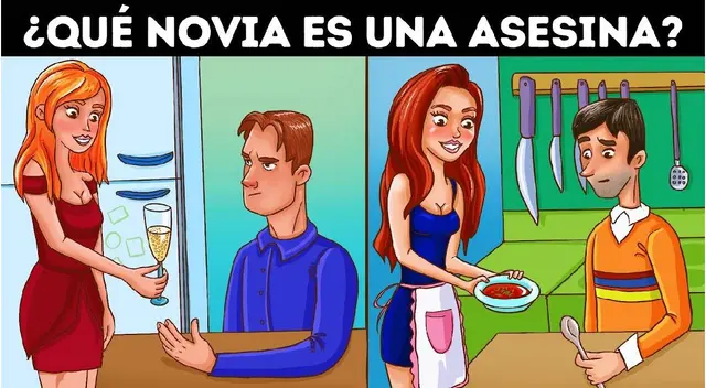 ¿Cuál de las mujeres es una asesina? Revisa cada detalle y resuelve el caso en 7 segundos ¿Cuál de las mujeres es una asesina? Revisa cada detalle y resuelve el caso en 7 segundos