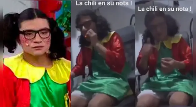 Usuarios de TikTok quedaron sorprendidos con el video que se filtró de la 'Chilindrina Huacahana'.